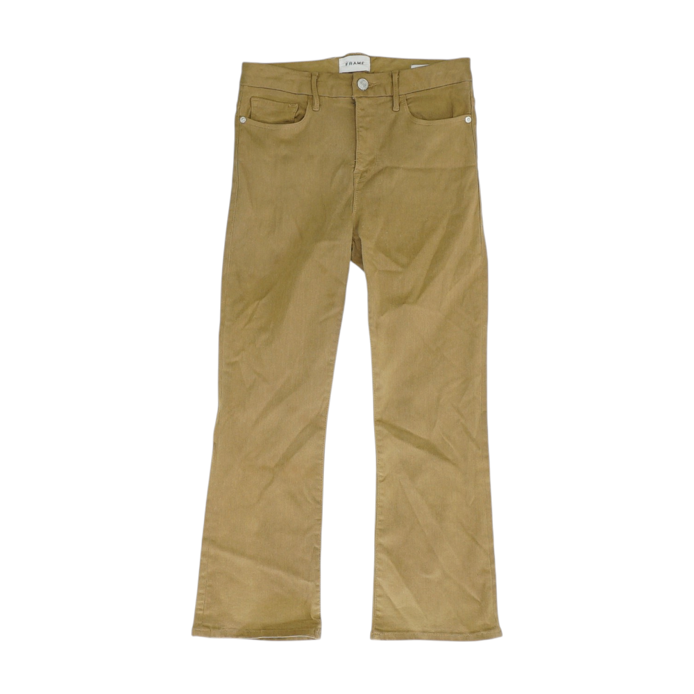 Khaki Bootcut Jeans