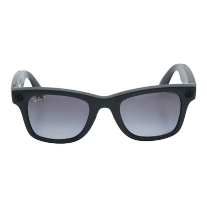 Black Meta Wayfarer Smart Glasses