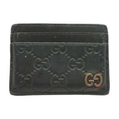Black Guccissima Gucci Signature Leather