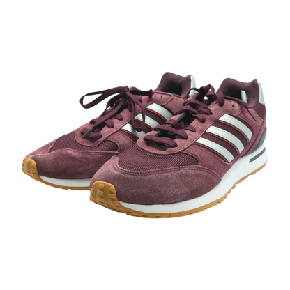 Burgundy Low-Top Athletic Shoes