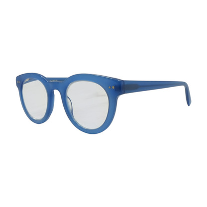 Blue Naima M Round Prescription Eyewear