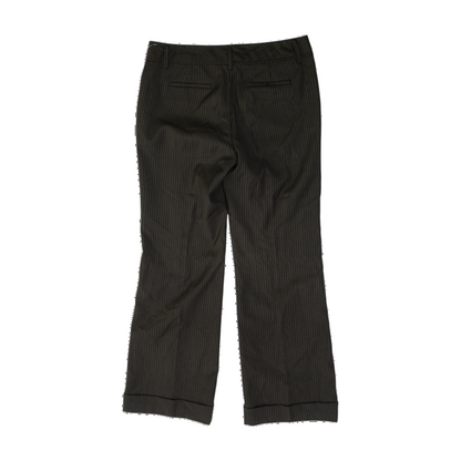 Brown Striped Pants