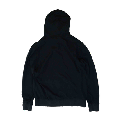Black Solid Hoodie Pullover