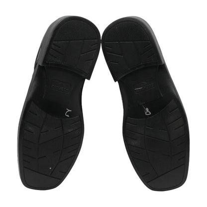 Black Leather Derby/oxford Dress Shoes