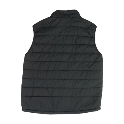 Black Solid Active Vest