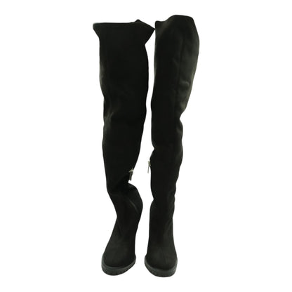 Black Knee High Boots