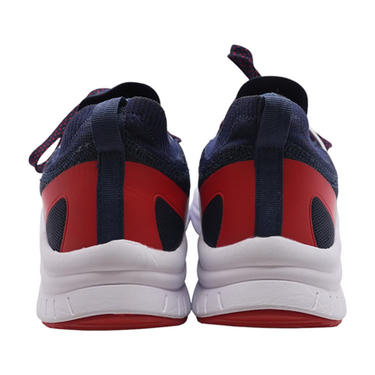 Navy Low-Top Athletic Shoes
