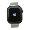 42mm Series 11 Black Smartwatch Silver Band M/L