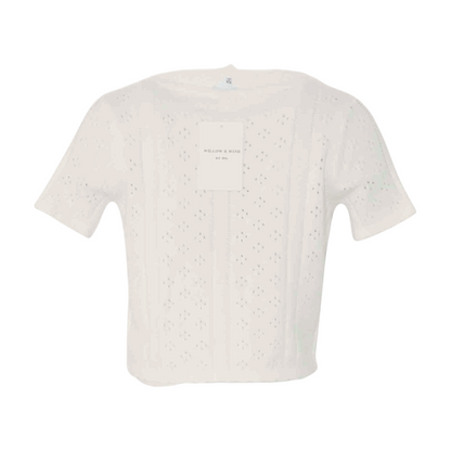 White Cardigan Sweater