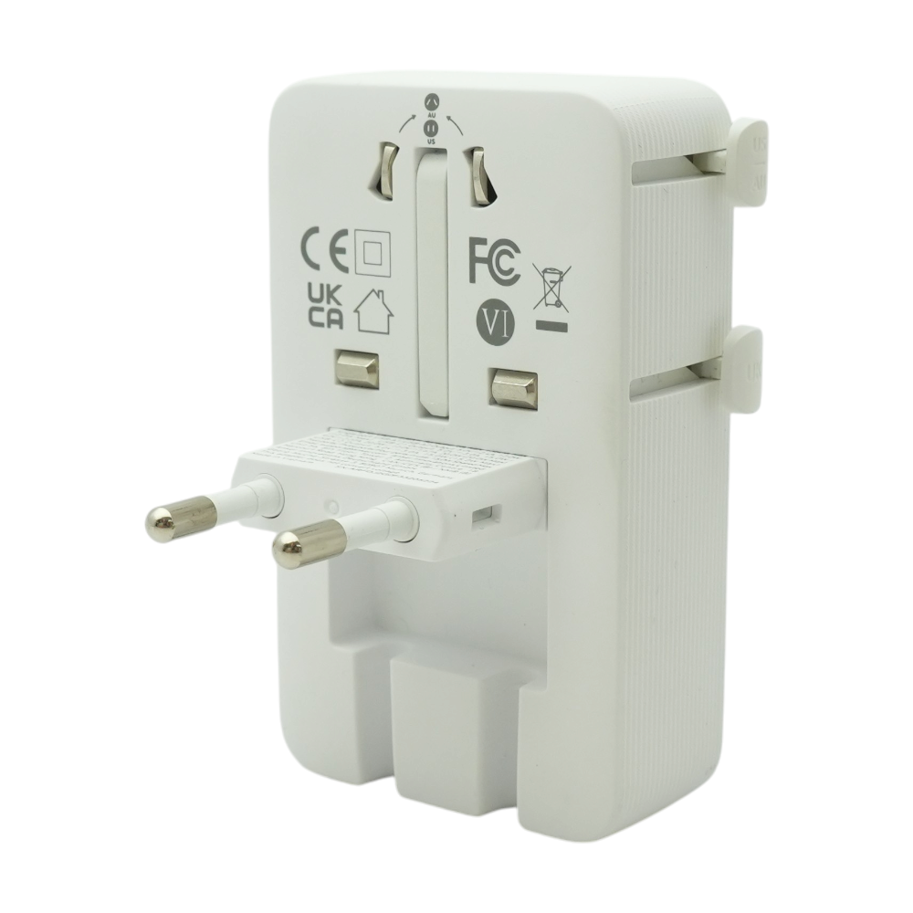 Nano 5-in-1 20W Travel Charging Adapter