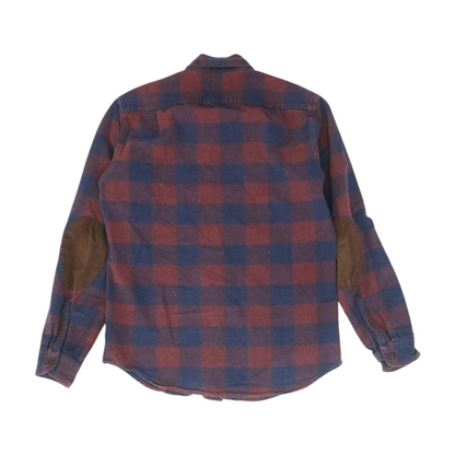 Blue Check Flannel Button Down