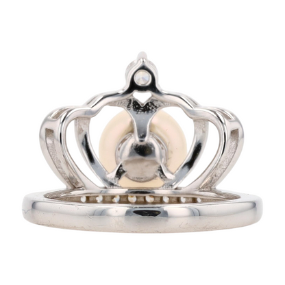 Sterling Silver Freshwater Pearl Fashion Ring