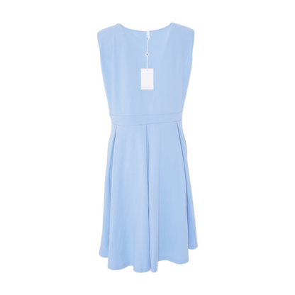 Blue Plus Midi Dress
