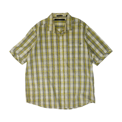 Multi Plaid Short Sleeve Button Down