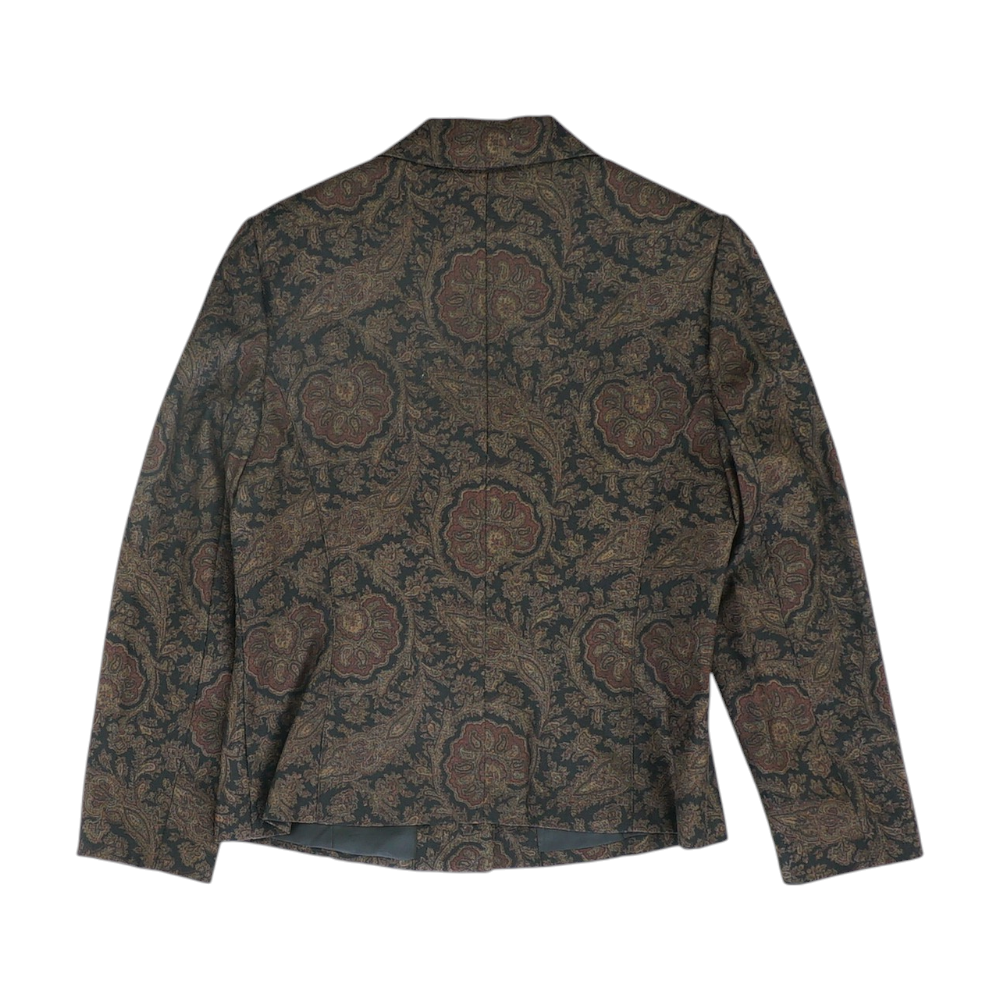 Black Paisley Blazer