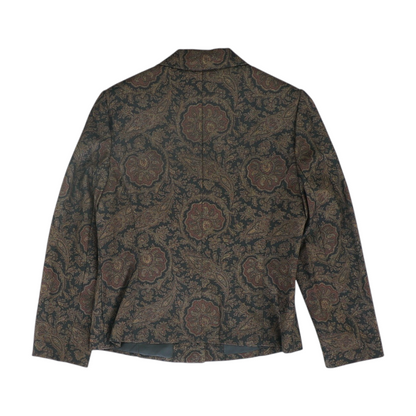 Black Paisley Blazer