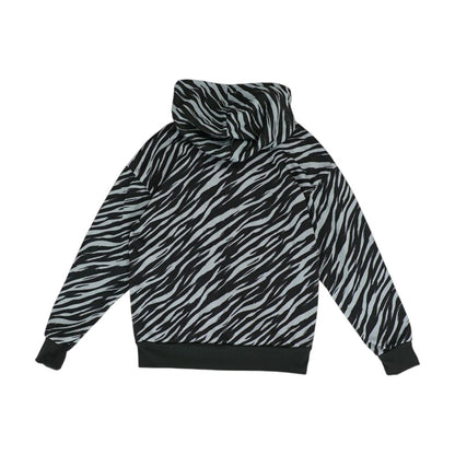 Black Animal Print Sweatshirt