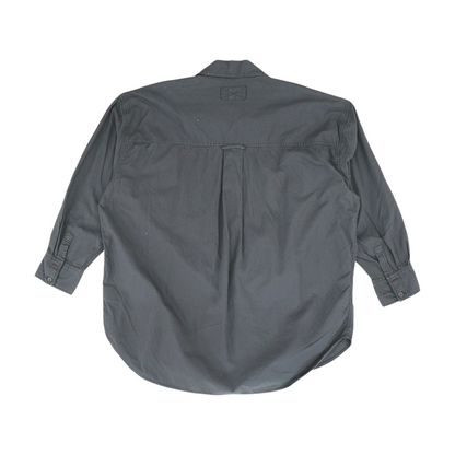 Gray Button Down
