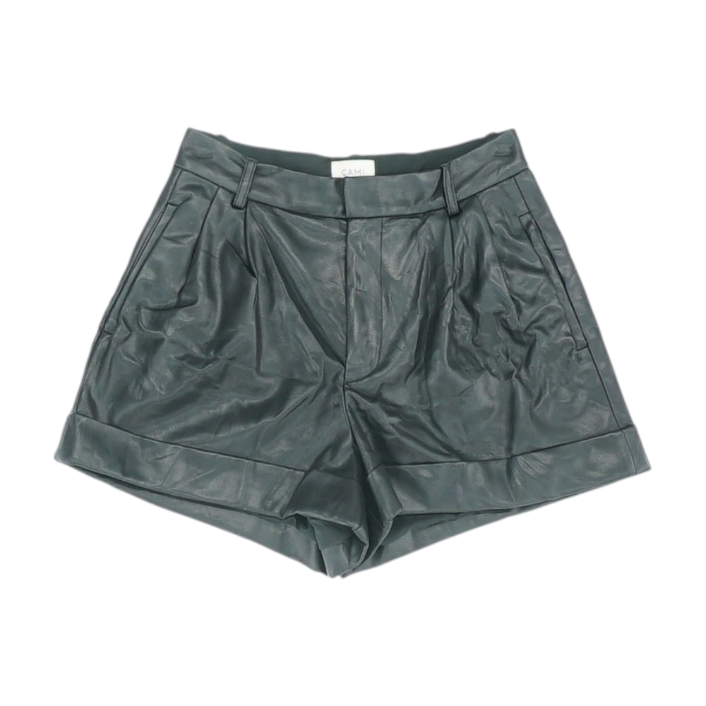 Black Solid Chino / Khaki Shorts