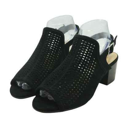 Black Block Heels