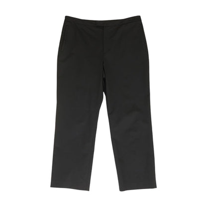 Black Solid Pants