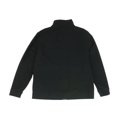 Black Solid Active Jacket