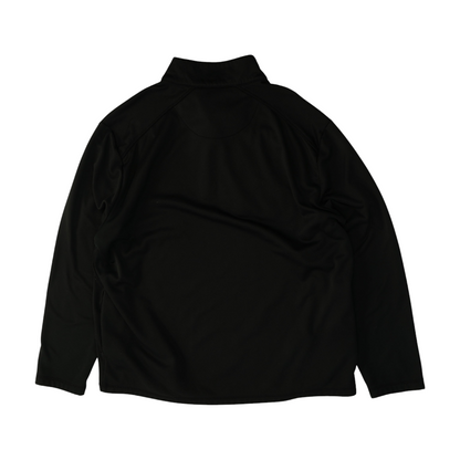 Gray Color Block 1/4 Zip Pullover