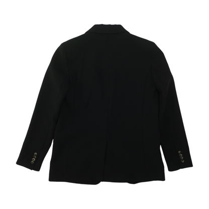 Black Solid Blazer