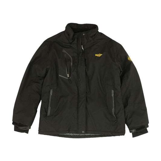 Black Solid Active Jacket