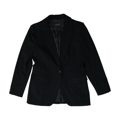Black Solid Blazer