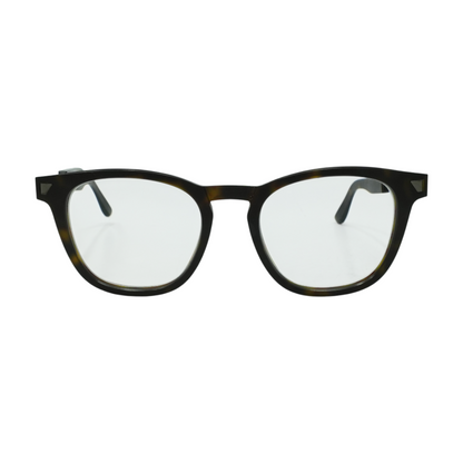 Brown Square Prescription Eyewear