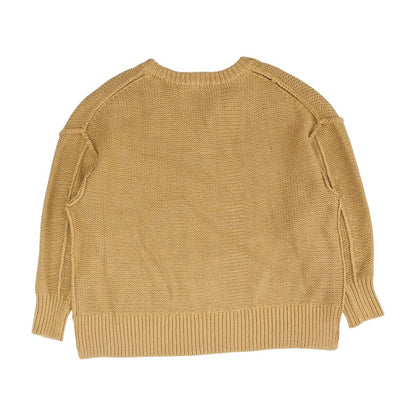Tan V-Neck Sweater
