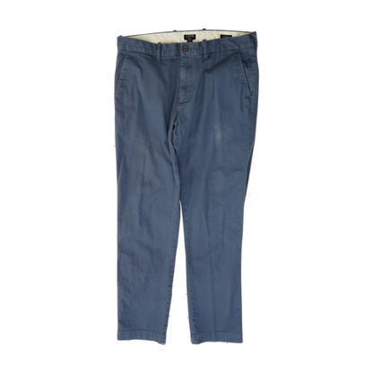 Blue Straight Pants