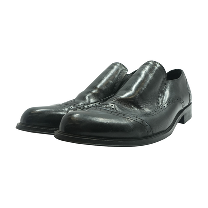 Black Slip-On Dress Shoes
