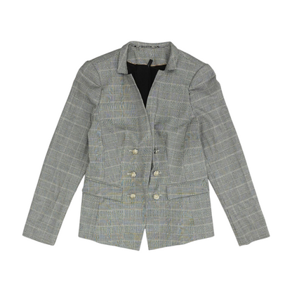 Black Houndstooth Blazer