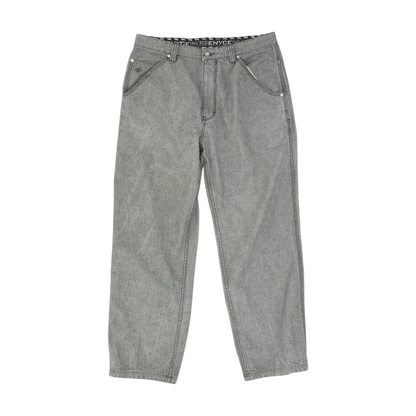 Gray Straight Jeans