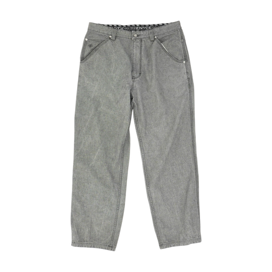 Gray Straight Jeans