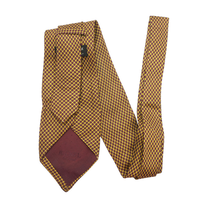Gold Print Neck Tie