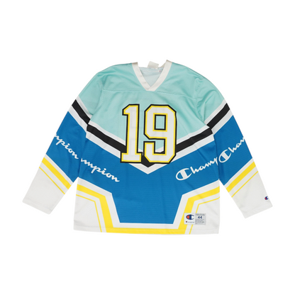 Men's Blue Long Sleeve Jersey