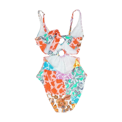 Multi Floral One-Piece