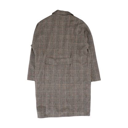 Brown Check Coat