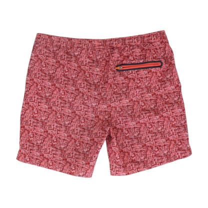 Red Print Swim Bottom
