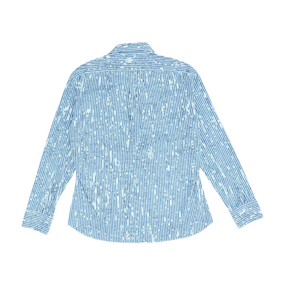 Blue Striped Button Down
