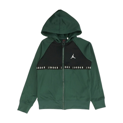 Green Color Block Jacket