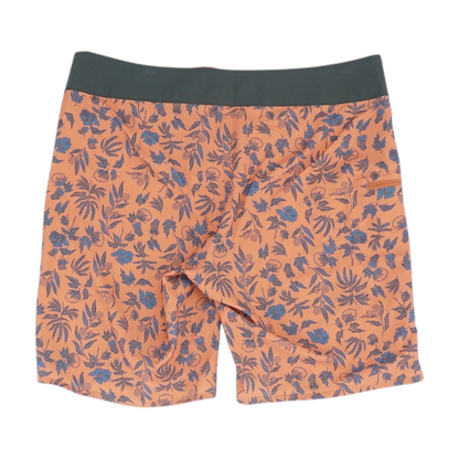 Orange Graphic Swim Bottom
