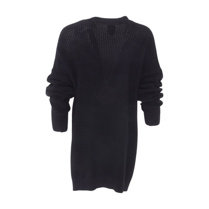 Black Cardigan Sweater