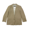 Zara Beige Solid Blazer – Image 1