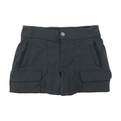 Navy Solid Active Shorts