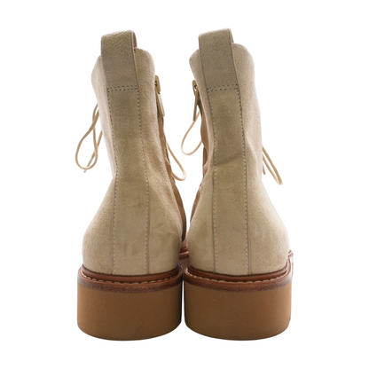 Beige Ankle Boots