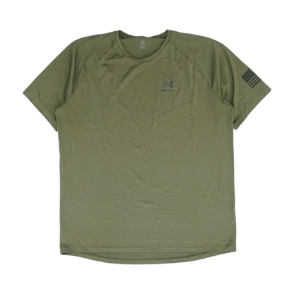 Green Solid Active T-Shirt